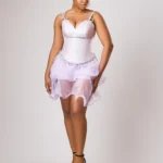 Neema Organza Corset Set – African Fashion Elegance Redefined
